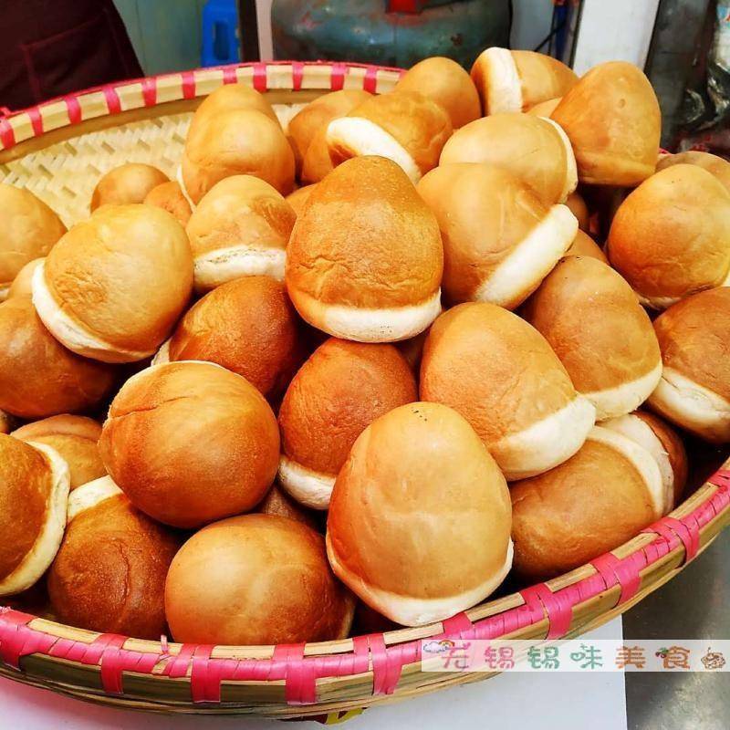 包邮区无锡惠山古镇青稞烤馒头饼手工现做甜咸杂粮杂粮零食早餐糕