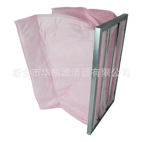 中效袋式过滤器287*592*21*4P F8中效过滤器 空气袋式过滤器