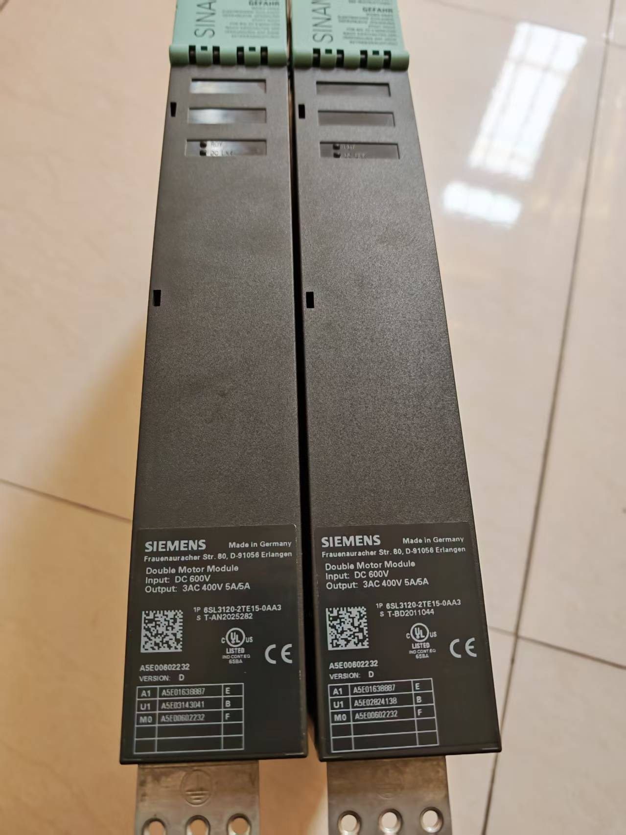 6SL3120-2TE15-0AA3 充新裸机 现货 需要的