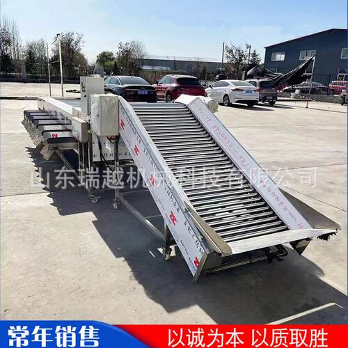 商用苹果梨分级机多功能土豆大蒜筛选设备砂糖橘滚杠分选机