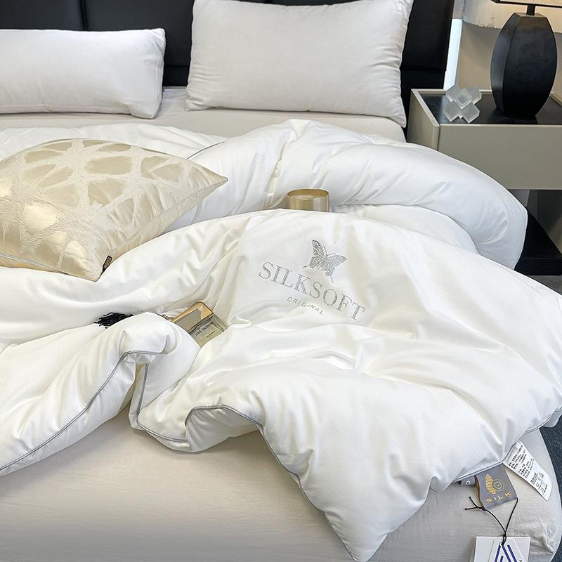 CIL高端提花大豆维被春纤被芯羽丝绒冬子单人四被季子母被秋床上