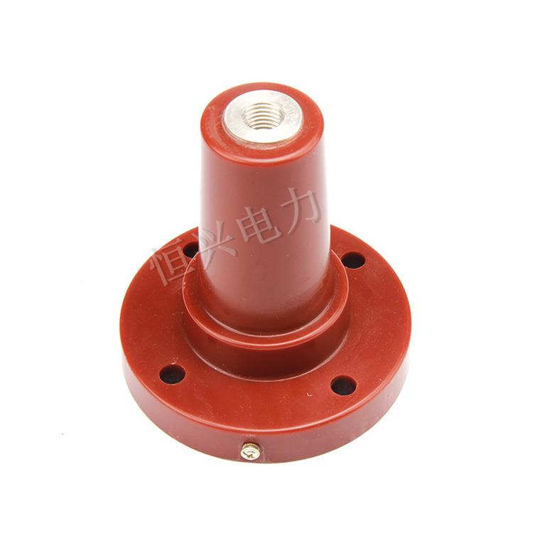 恒兴电力单边套管DBTG-12KV/630A欧式箱变开关柜单通穿墙套管树脂