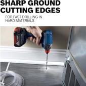 Wood Drill for Stainless Set Twist Bit Metal HSS Steel