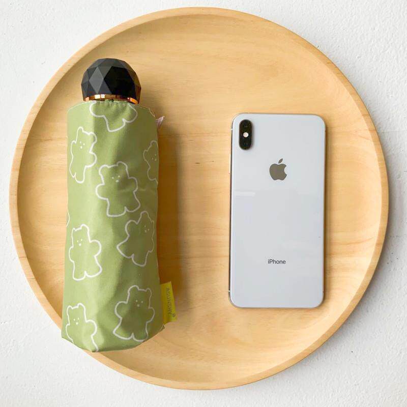 正品盐系学生自动雨伞女is 少女爱折叠晴雨两用清韩国小可新遮太