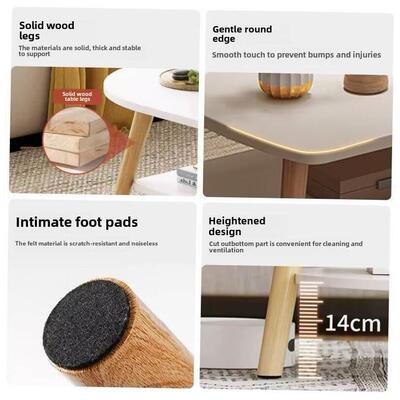 Modern minimalist small table for coffee table households