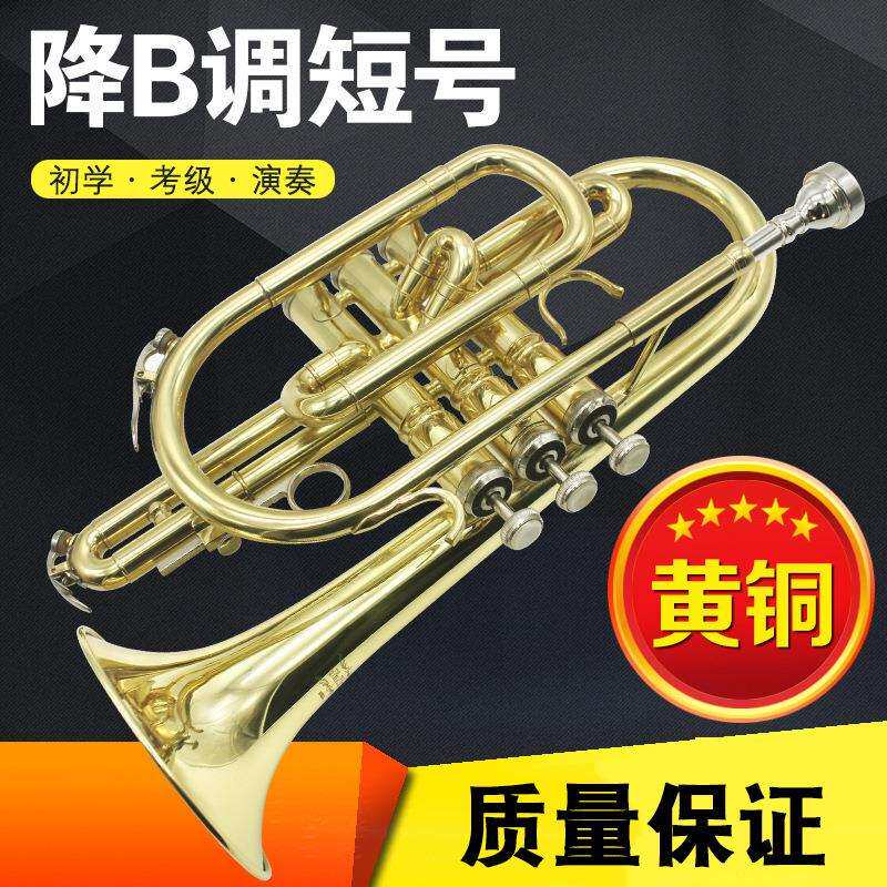 bB调 降B调 短号 小号 铜管乐器 专业级短号