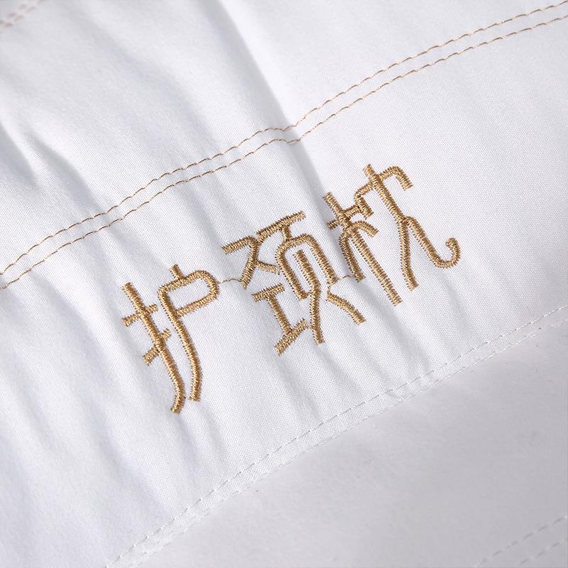 厂家新高档护颈枕一对装保健枕头枕芯亲肤棉面料舒适枕一只装