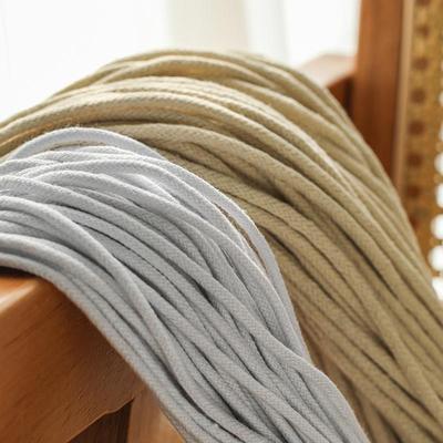 嵌条开线包芯棉绳滚边包边圆棉质嵌绳吸水棉线绳子束口捆绑晾衣绳