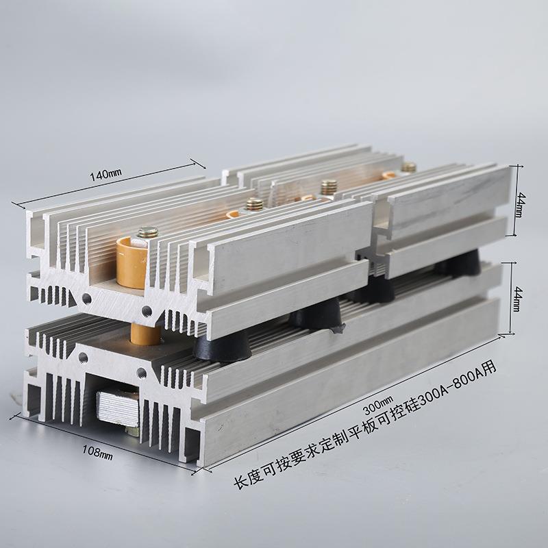 热销可控硅晶闸管ZPKP200A300A300.108.44铝型材风冷反并联散热器图片