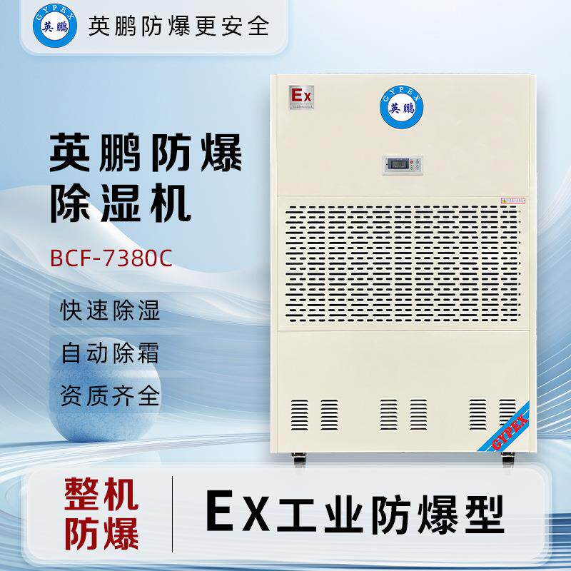 (GYPEX)防爆除湿机除湿量380L/天BCF-7380C工业用抽湿机