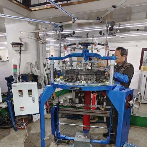 全自动金属网针织机 厂家直供金属网针织机