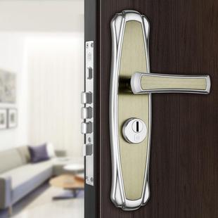 304钢机械门锁大6802锈锁体手防盗门锁执锁插芯锁不不锈钢门锁