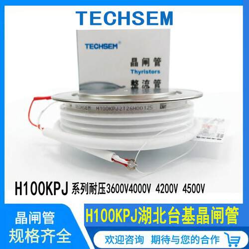 TECHSEM H100KPJ2T KP3000A4000V4200V4500V台基晶闸管可控硅货源