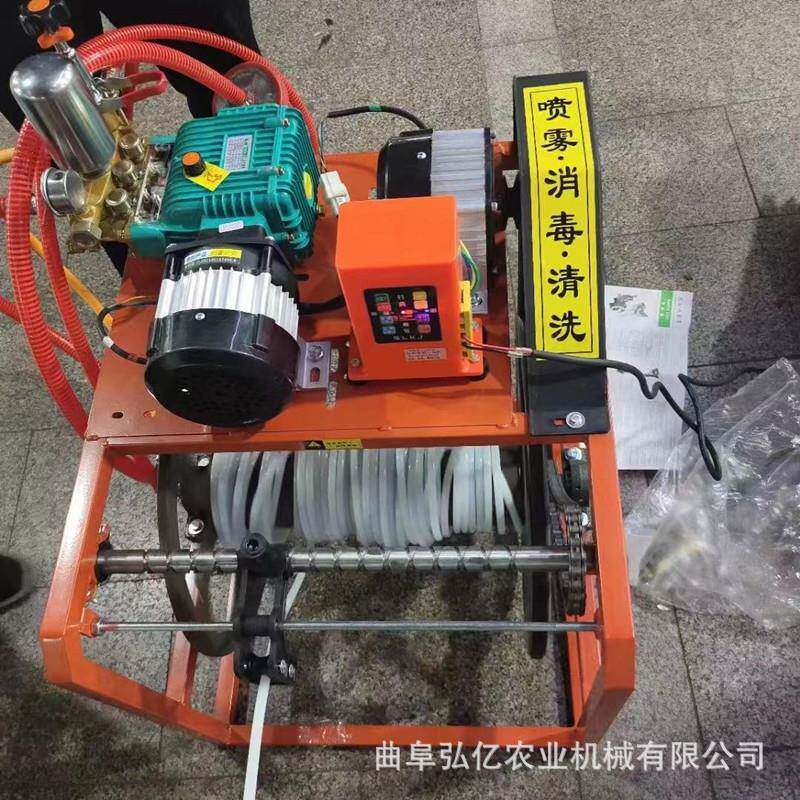 高效车载电动打药机双电机免安装农田喷药机单人遥控收放管喷雾器