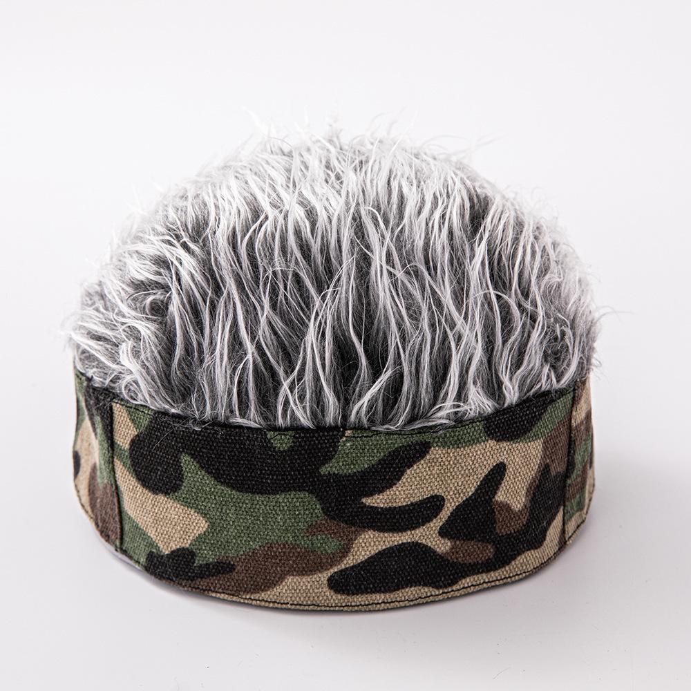 东南亚跨境爆款帽子帅气仿真帽子