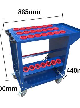 高档BT4加刀具架CN0C加工数控管车厚BT50BT30刀柄储存架工理具柜