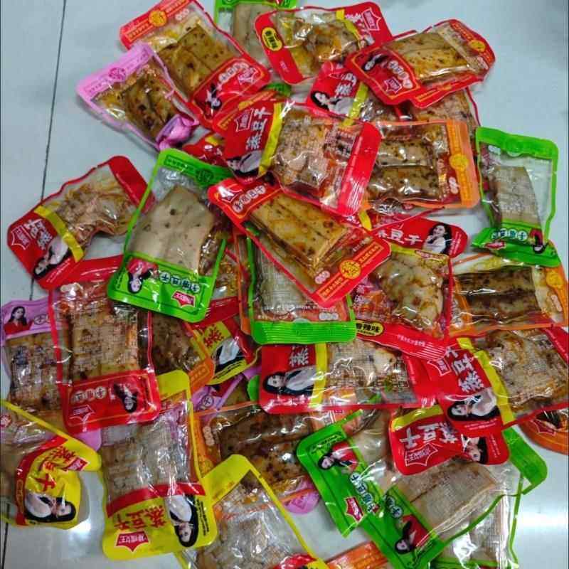 【商超同款】香辣豆干豆腐干零食小吃特产手磨豆干非香菇一整箱
