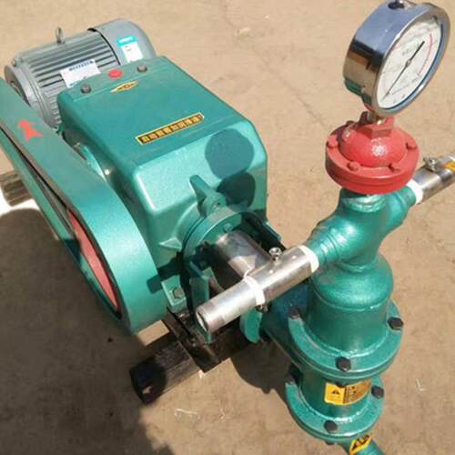 BW60水泥砂浆两用活塞注浆抗浮锚杆注浆机泵单杠砂浆注浆机现货