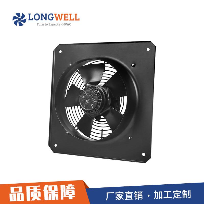 朗伟380V机箱机柜轴流风机 低噪音交流风扇 双滚珠轴承工业风扇