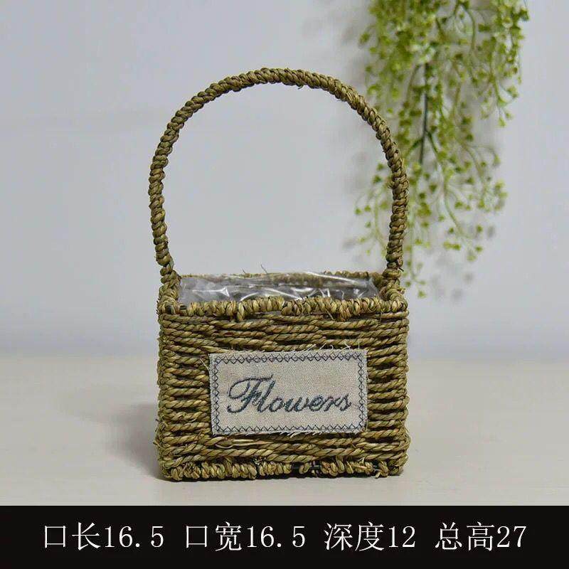 花盆外套遮丑圆形蝴蝶兰个性藤编创意水培盆四季通用绿萝装饰套,饰品/流行首饰/时尚饰品新,摆件,淘宝优惠券,粉丝福利购,淘宝优惠卷