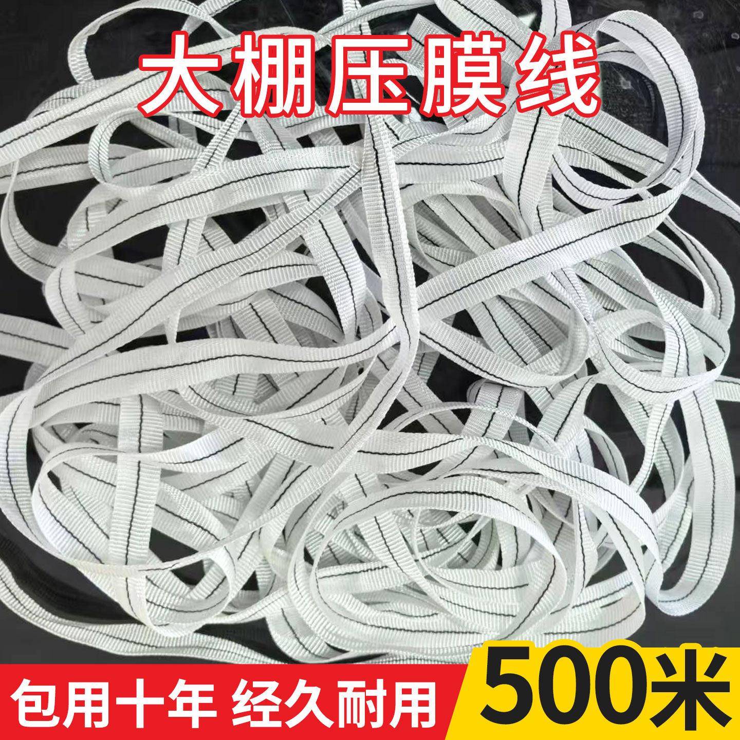 佳盈大棚压膜绳专用加厚耐磨压膜线 线温室配件大全绑带紧绳子抗图片