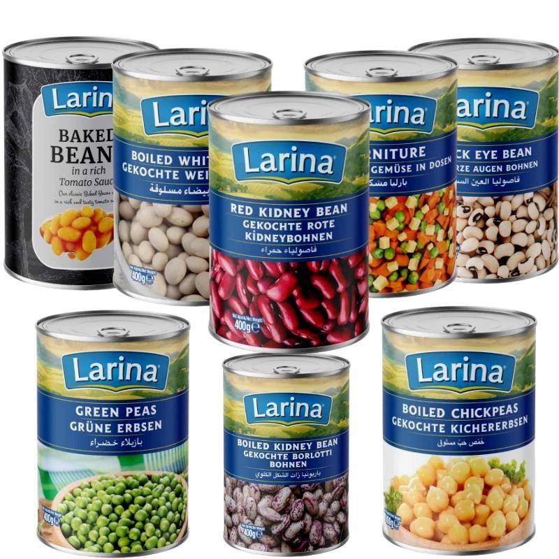 土耳其进口红腰豆罐头素食蔬菜豆类代餐沙拉用豆类罐头食品鹰嘴豆