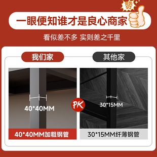 电脑桌具家用卧室办公桌子电竞学生学习写字课桌实木书桌黑胡 台式