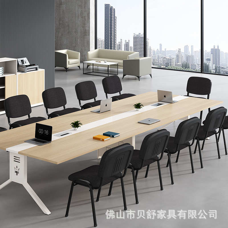 厂家批发培训椅带写字板会议椅布艺四脚办公座椅简约员工学生椅子