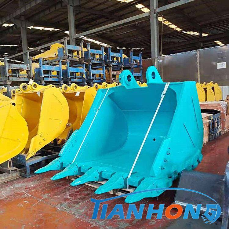 济宁天鸿挖机铲斗 SK260 挖机斗容量1.3方 岩石斗 强耐磨