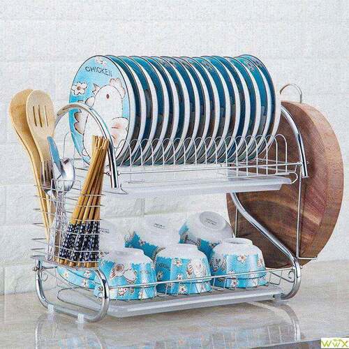 bowl rack cabinet cutlery dish drain rack plate dry clean