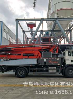 3青8米混凝土臂架泵车2米—670米水OFT泥泵车岛科尼乐15955859336