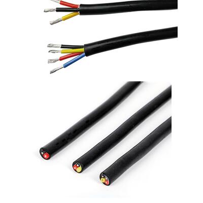 超软硅胶线2芯3芯4芯高温电源线高温护套电缆Ygc Ygz硅胶电缆