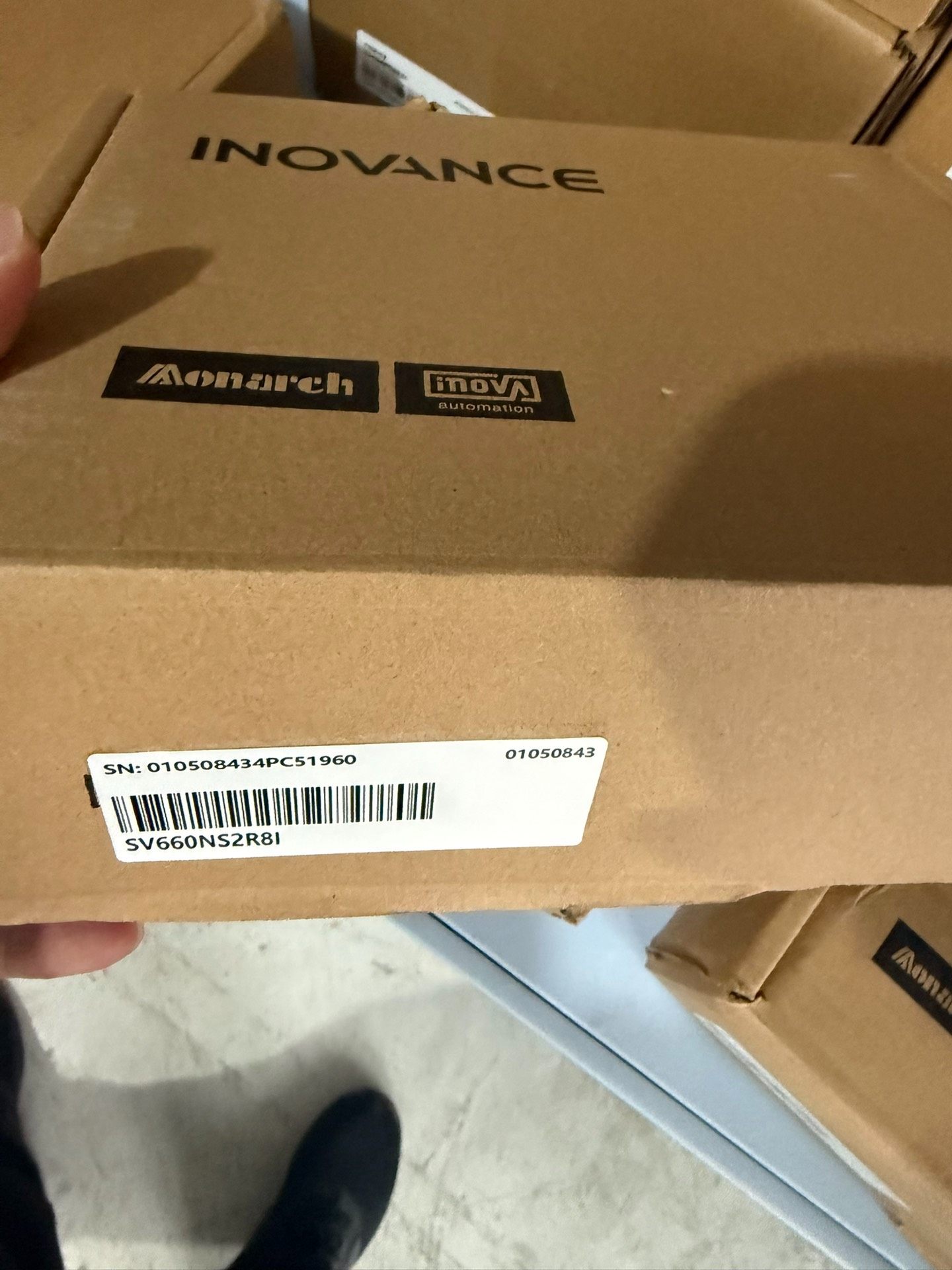 汇川SV660NS2R8I  全新原装正品，盒码一致 需要的