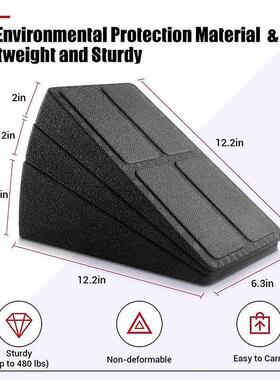 3pcs/Set Yoga Bricks Squat Wedge Blocks Slant Board Adjustab