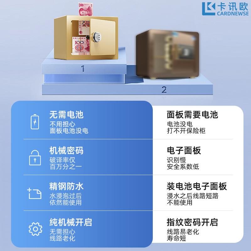 保入JQE险柜家用型迷你墙存钱罐儿童全钢只进不保险出箱储蓄罐小2