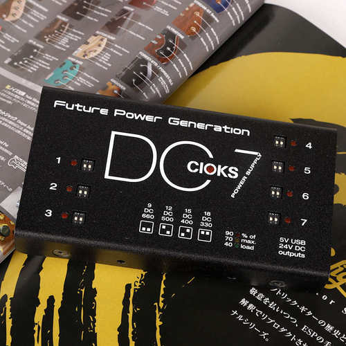 欧产CIOKS DC-7 5 Link电吉他单块效果器多路独立电源拓展适配器