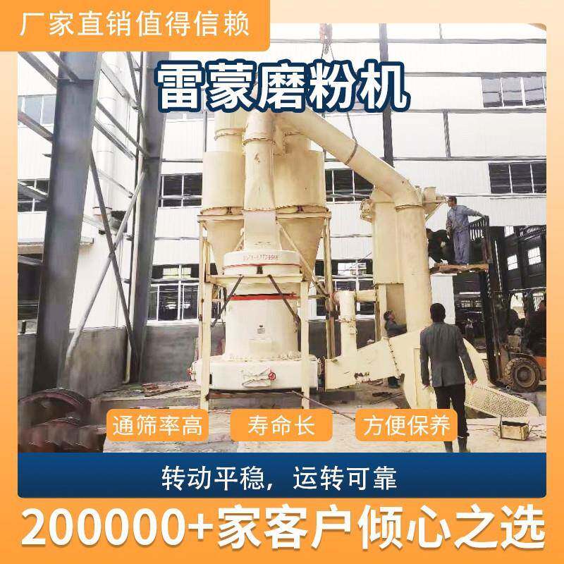 红星雷蒙磨粉机矿石煤石灰石陶瓷石头高岭土矿粉磨粉机超细大型