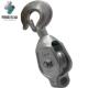 滑轮单轮式 铸重钢 防 轮起镀锌钩马铁 吊钩单轮电力滑597车钢式