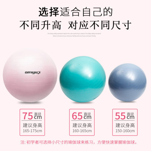 健身球瑜伽加厚防爆cm孕妇筋膜球