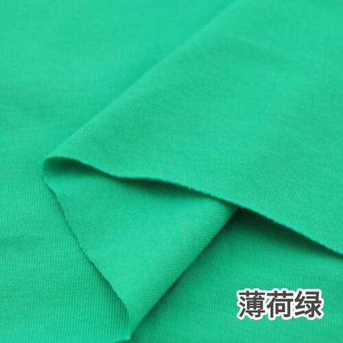 新款直销实力针织面料全涤纯涤纱汗布 吸水排汗功能 T恤服装里料