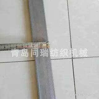 厂家供应梳理机斩刀片30mm/28mm宽长度1.5/1.6/1.7/2m折边七子型
