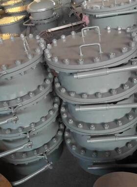 生产16MNQ345B垂直人孔门HG/T21520-2014标准DN100PN10RF人孔盖