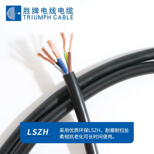 厂家直销插头电源线3*1.5平方H03RT-H H05SS-F H07ZZ-F柔性电缆