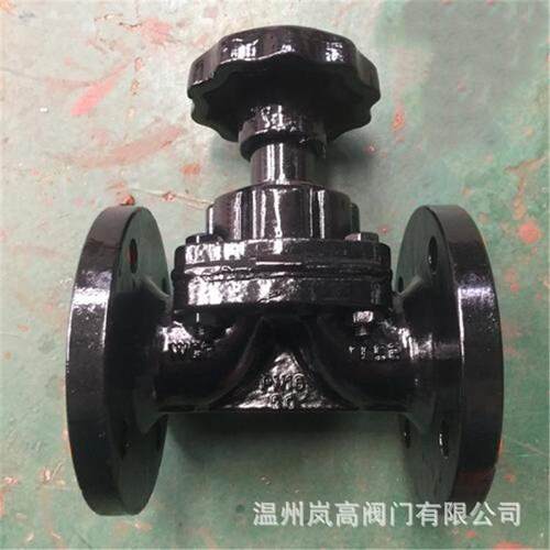 管道连接 EG41J-16 英标隔膜阀 衬胶隔膜阀 法兰连接 DN25