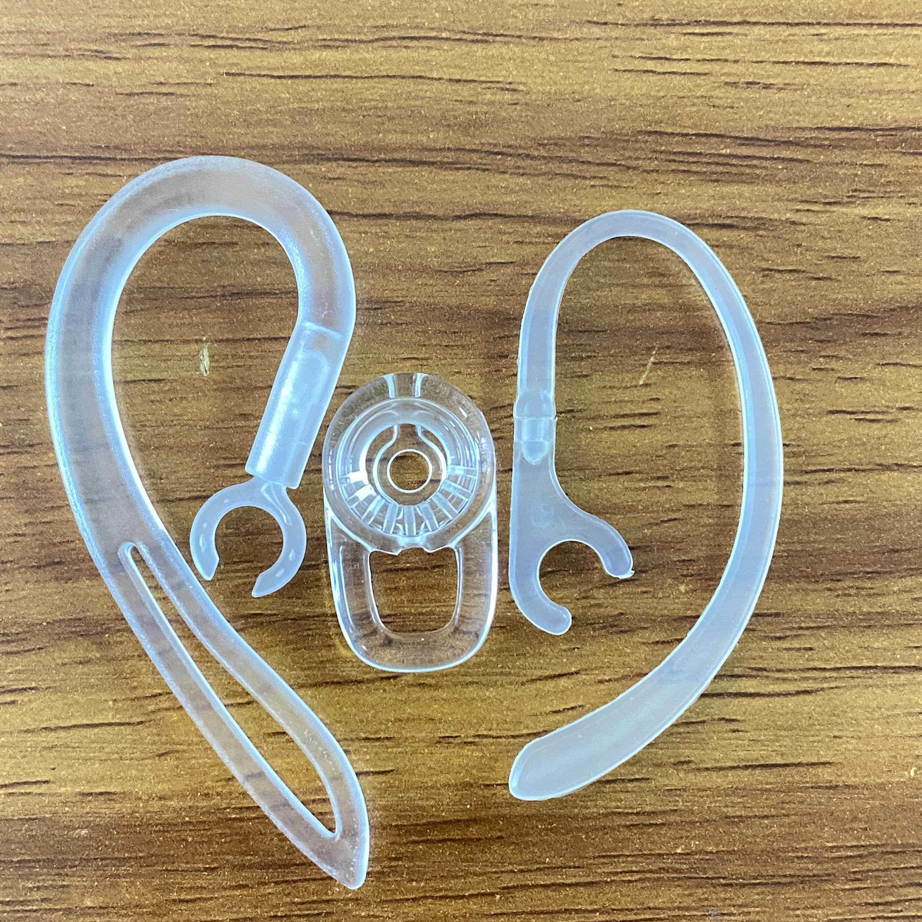 耳挂式对讲机配件耳挂+耳帽全套硅胶软舒适耳塞无感佩戴通用耳钩