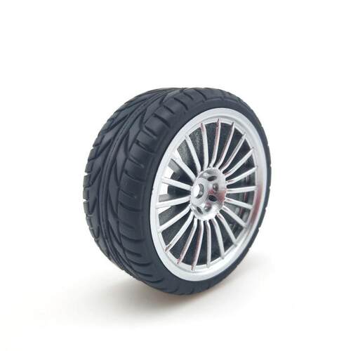 RC遥控1:10平跑轮胎抓地力强 HSP 田宫 TT02塑胶轮毂竞速胎 4只装