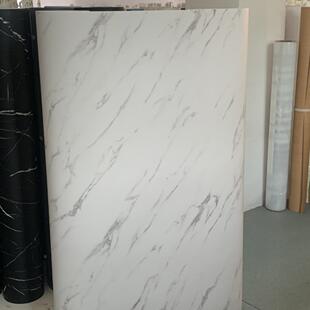 特厚仿带导气槽大理石纹波954音软壁自片装 饰贴膜翻新贴纸粘墙纸