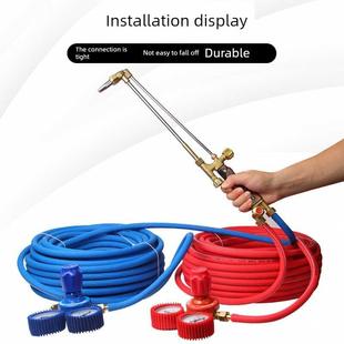 耐高压氧气管乙炔管防爆管氧气带8mm气割管软管丙烷煤气管条纹管