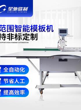 牌电脑模板机羽绒服服装缝纫机大范围汽车脚垫厂家模版机