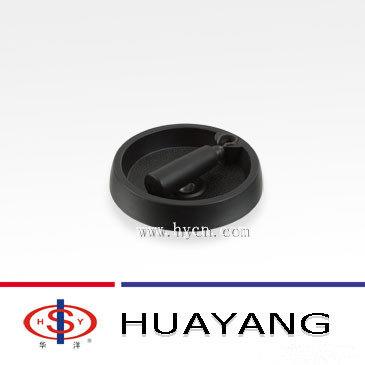 带可折手柄满幅手轮 铝合金手轮 木工机械手轮 机床配件HY8313.22